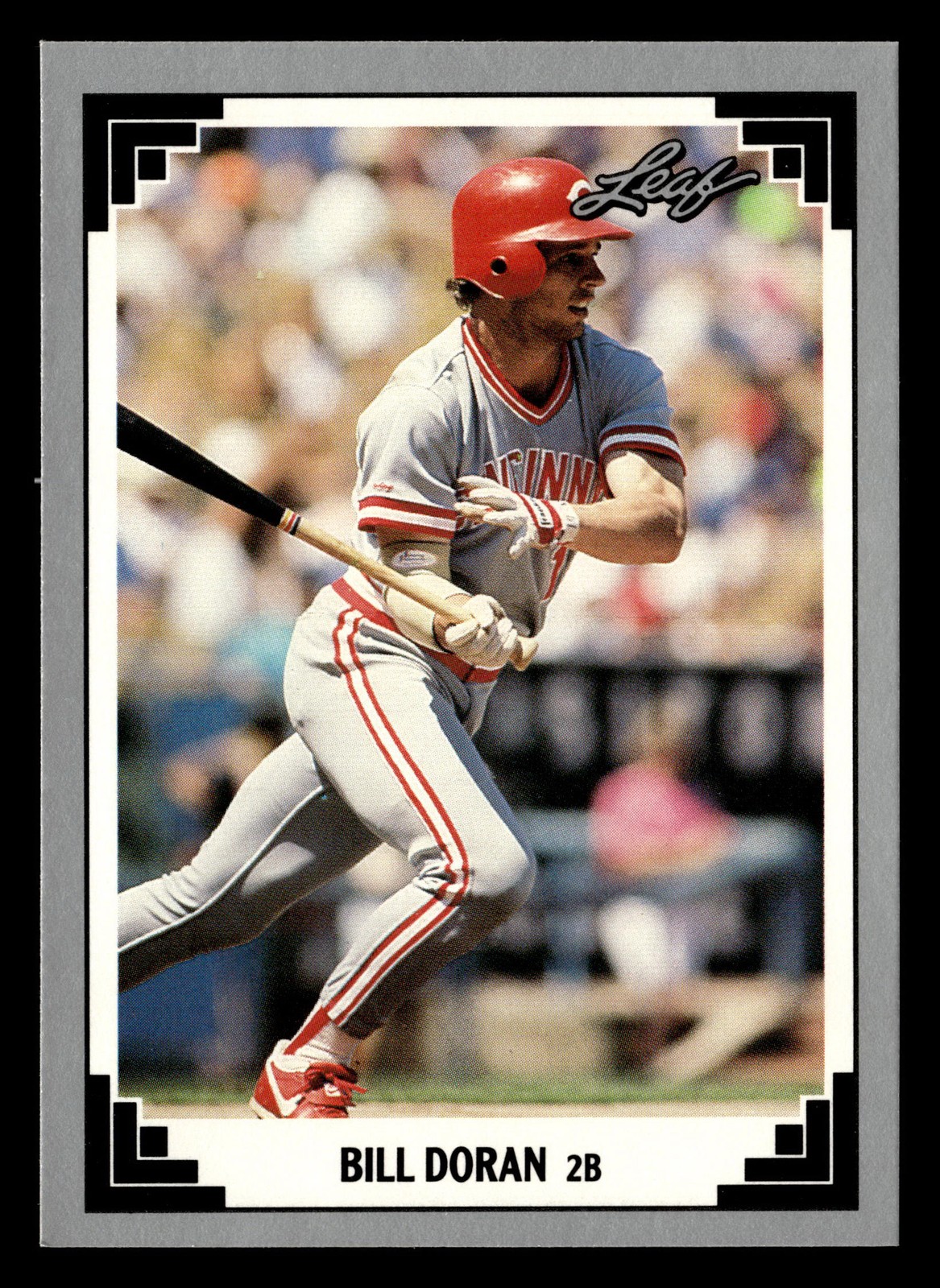 Bill Doran 1991 Leaf #197 Cincinnati Reds BASEBALL *211
