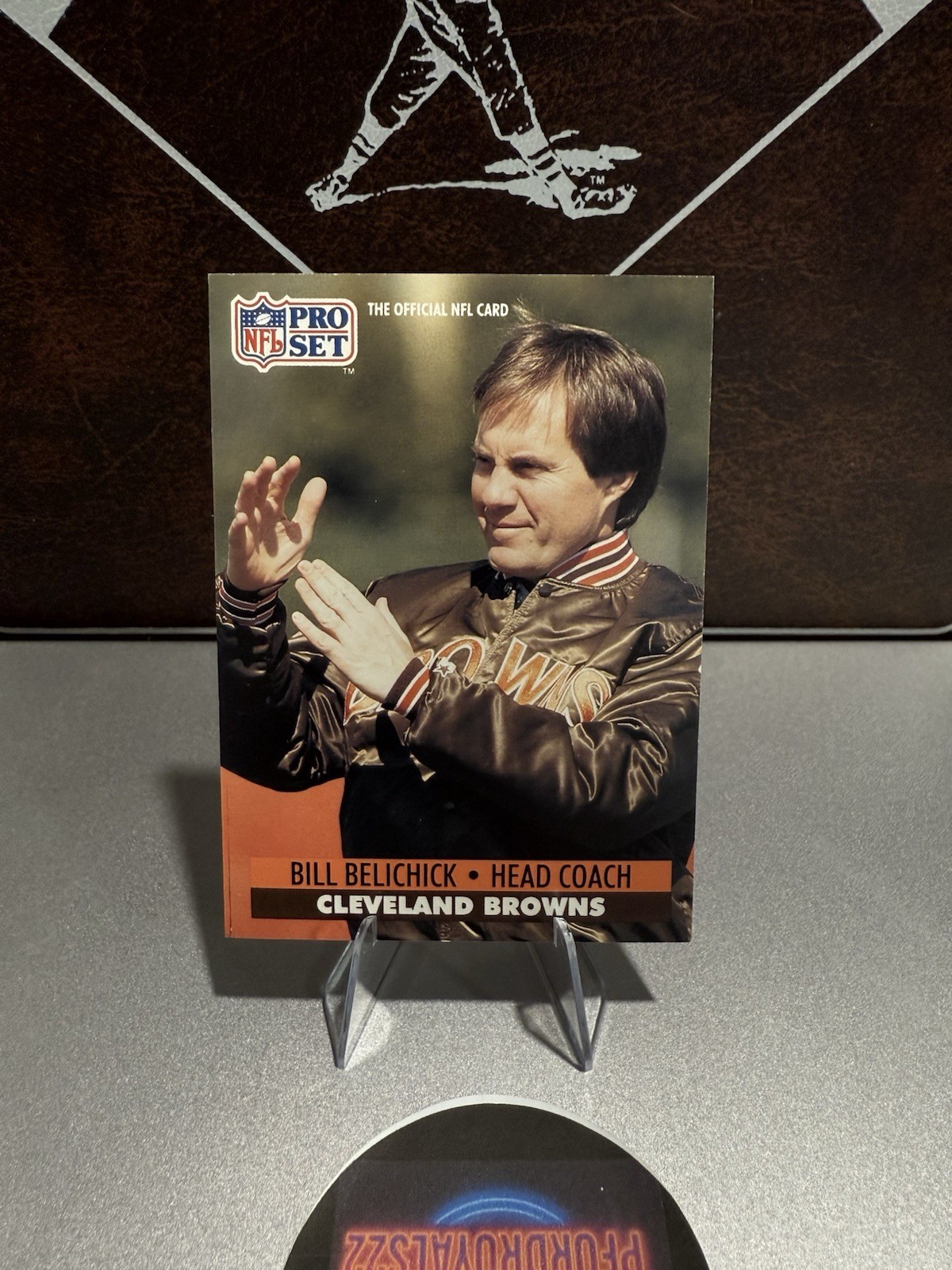 1991 Pro Set - Bill Belichick #126 (RC)