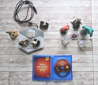 Disney Infinity 3.0 PlayStation4 PS4 Starterpack mit Plattform,Figuren, Konvolut