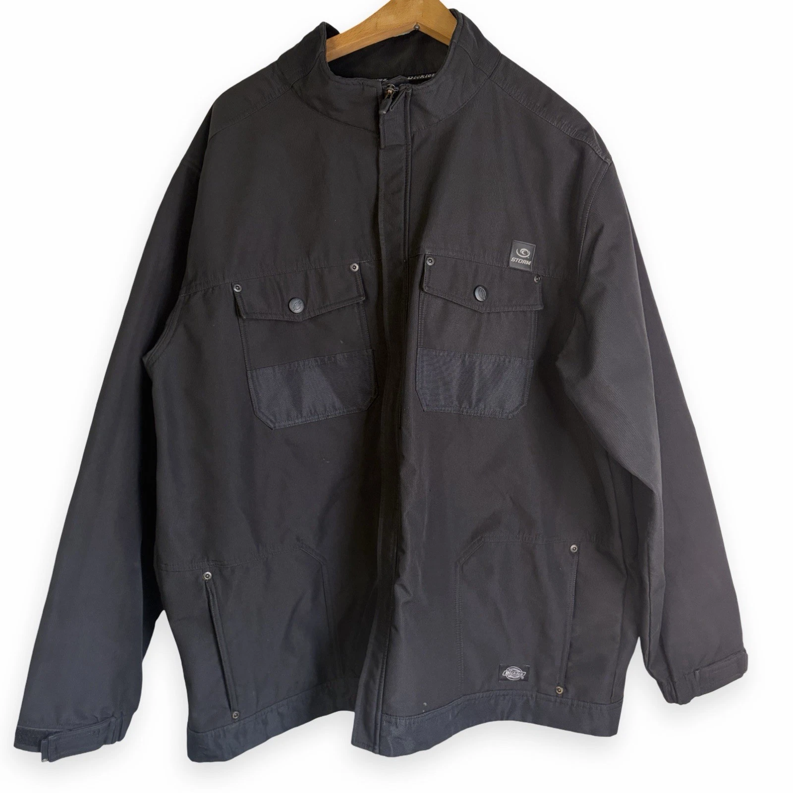 Dickies Storm Men’s Black Utility Work Jacket Size 2XL