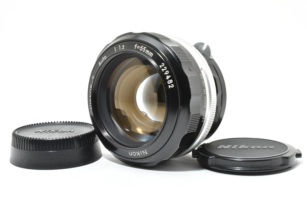 Nikon NIKKOR f/1.2 Camera Lenses 55mm Focal for sale | eBay