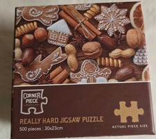 Really Hard Jigsaw Puzzle 500 Piece Complete Great Condition