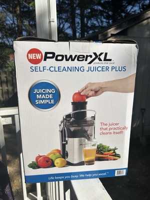 PowerXL Self-Cleaning Juicer Plus - Silver