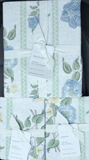 Pottery Barn Krysta Floral King Duvet & 2 Sta...