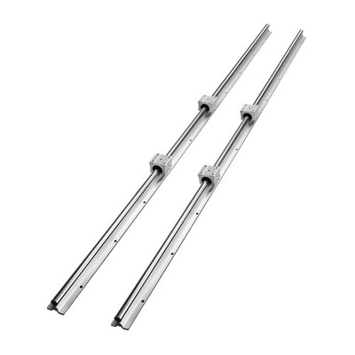 SBR20 Linear Rail Kit 1500mm 2 Rails 4 Blocks CNC Slide Guide System