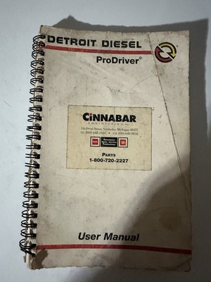 Detroit Diesel ProDriver User Manual Diesel Engine Guide 6SE701