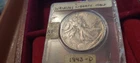 BU - 1943 Walking Liberty Half Dollar - 90% Silver no scrap Coin