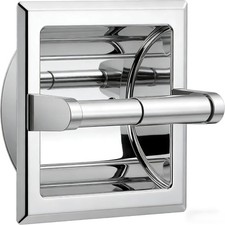 Recessed Toilet Paper Holder Stainless Steel Durable Tissue Roll Holder Wall New