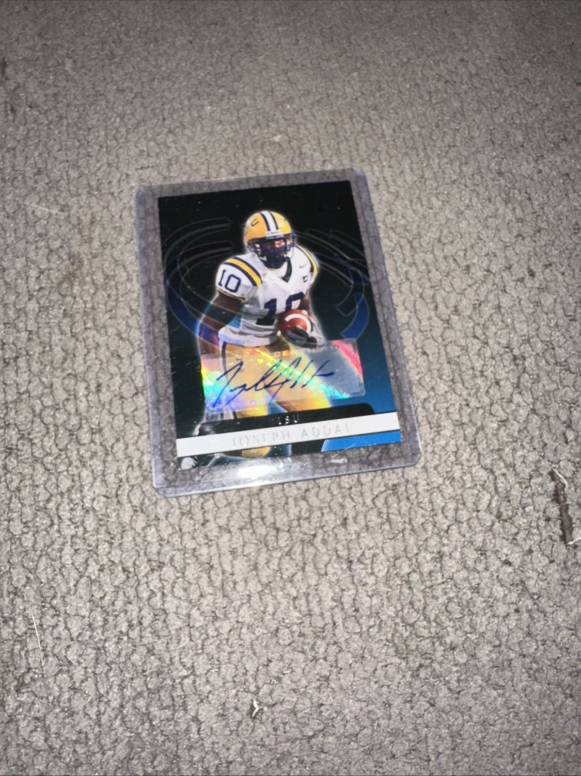 Joseph Addai Topps Heritage in the Cards Autographs #JA Base