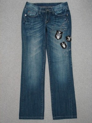 PC03433 **LEE COOPER** STRAIGHT LEG WOMENS JEANS sz28; SOLID JEANS