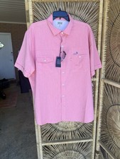 NWT Izod Saltwater Performance Stretch Shirt Quick Dry/UPF 50/Vented/ Sz XL Pink