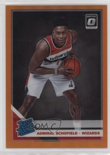 2019 Panini Donruss Optic Rated Rookie Orange Prizm /199 Admiral Schofield 12zm