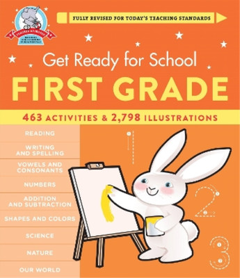 Heather Stella Get Ready for School: First Grade (Revised and Upd (Spiral Bound)