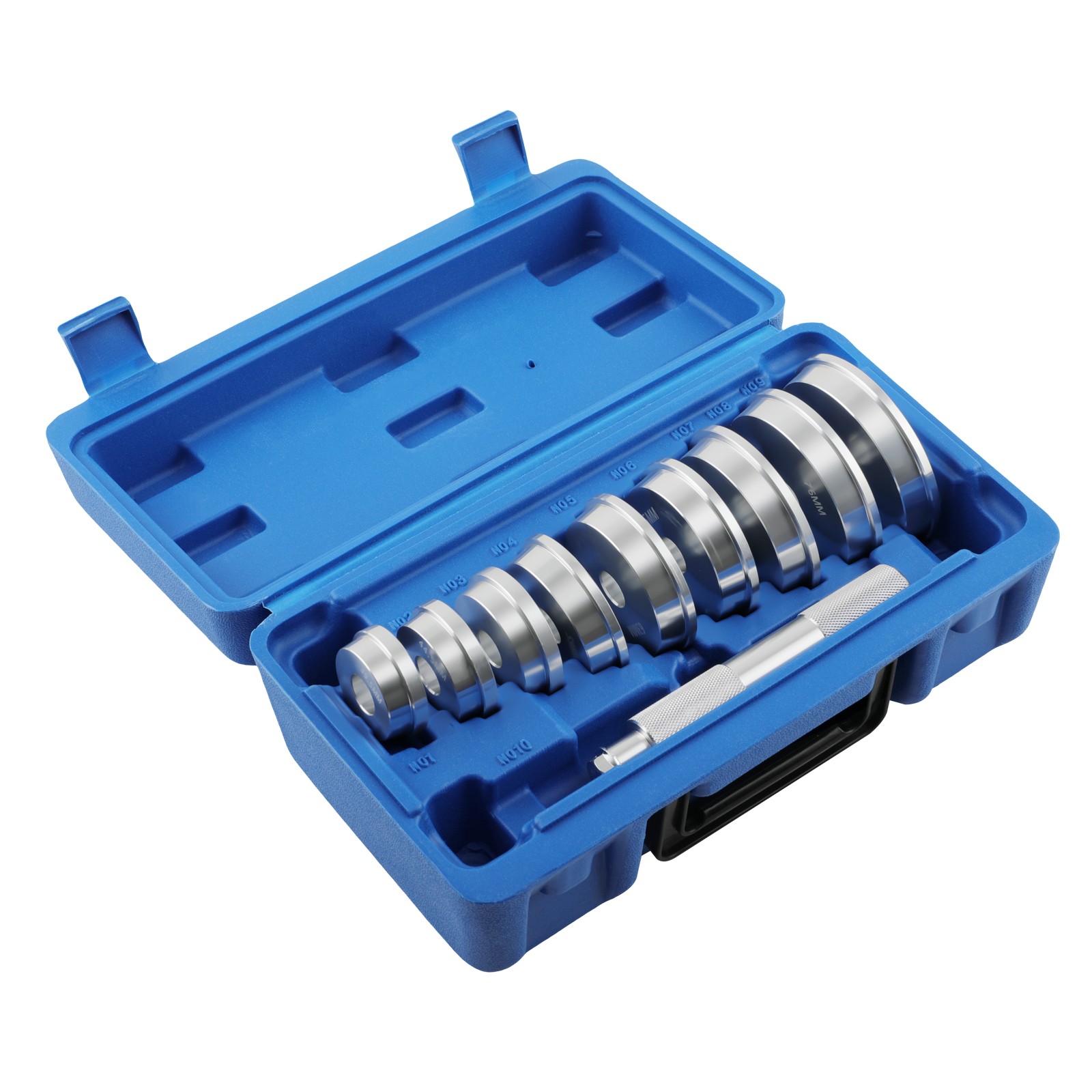 10pcs Wheel Bearing Race Seal Driver Master Auto installer Tool Kit