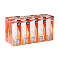10 X Osram GlüHbirnen Kerzen 25Watt E27 Klar GlüHlampen Licht Warmweiß Dimmbar