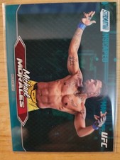 2025 Topps Stadium Club Ufc Michael Morales #151 Teal Foil.          B