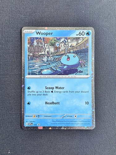 Wooper - 155 - Black Star Promo - Holo - SVP Black Star Promos - Pokemon TCG