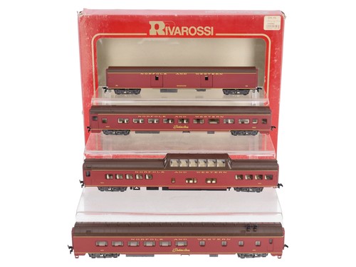 Rivarossi 6942 HO Norfolk y Western 1930 Juego de 4 vagones pasajeros (Juego A) LN/caja | Zustand: Used
