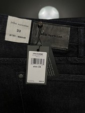Jeans uomo ultra lusso John Varvatos Collection - misto cashmere - $468 nuovi con etichette
