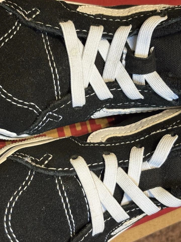 Zapatos Vans Old Skool Sk8 Hi para niños pequeños talla 7,5 Foto 3 de 4