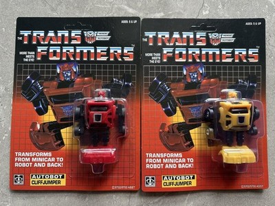 TRANSFORM Reissue G1 red cliffjumper and yellow cliffjumper free shipping