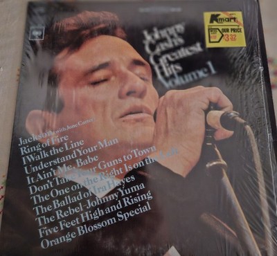 Johnny Cash s Greatest Hits Vol# 1 33 Vinyl LP CS 9478 VG First Pressing W/ Hype