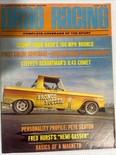 Drag Racing October 1966 – Doug Nash's 160mph Bronco / Pete Seaton / AHRA Nation
