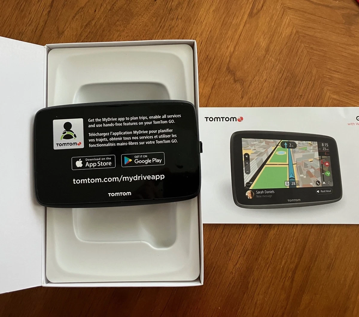 Supporto Auto Barca Moto Camper Per Tomtom GO 520 530 720 730 920 930 Ram Mount Ram B 138 To6u