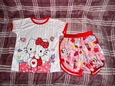 Kid  s XS Hello Kitty Pajama Set