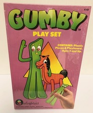 1988 Gumby Colorforms Play Set NEW/SEALED Vintage Pokey Horse