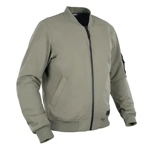 Oxford Bomber DRY2DY Mens Laminate Textile Motorcycle Jacket - Khaki