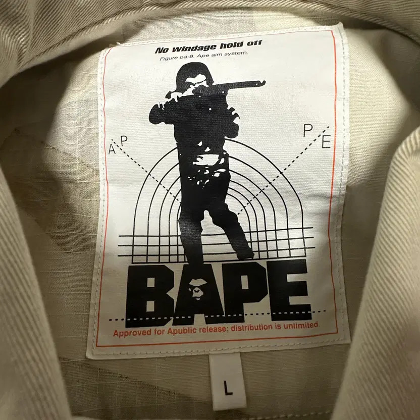BAPE Military Jacket - Size L
