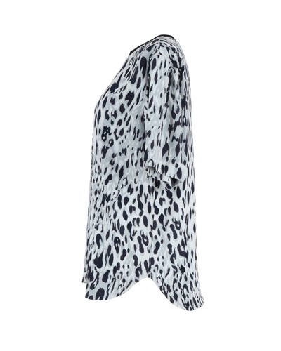 Joseph Leopard-Print T-shirt in Multicolor Cotton - Picture 2 of 3