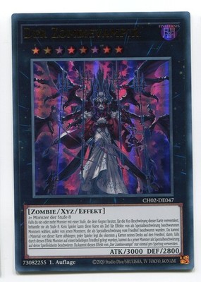 Yu-Gi-Oh! Der Zombievampir Ultra Rare CH02-DE047