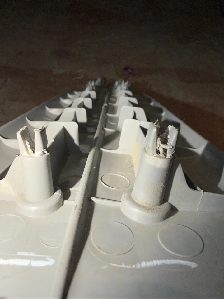 01-04 TOYOTA TACOMA UMBRAL DE PUERTA MOLDURA DELANTERA/TRASERA DOBLE CABINA USADO FABRICANTE ORIGINAL ¡4 PIEZAS! Foto 4 de 4