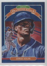 2020 Donruss Optic Diamond Kings FOTL Blue Pandora Prizm 43/99 Jorge Soler 0z8