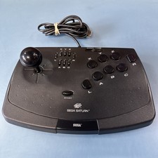 Official OEM Sega Saturn Virtua Fight Stick Arcade Controller Tested VGC