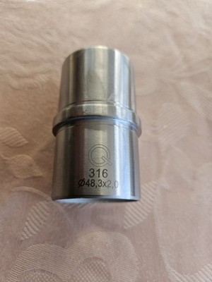 Edelstahl Handlauf Fittinge Rohrverbinder. Q Geländer 316