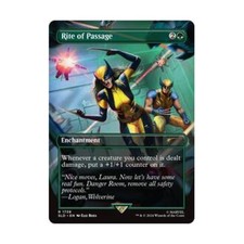 WotC MtG Magic the Gathering Rite of Passage (Rainbow Foil) (R) (Foil) NM