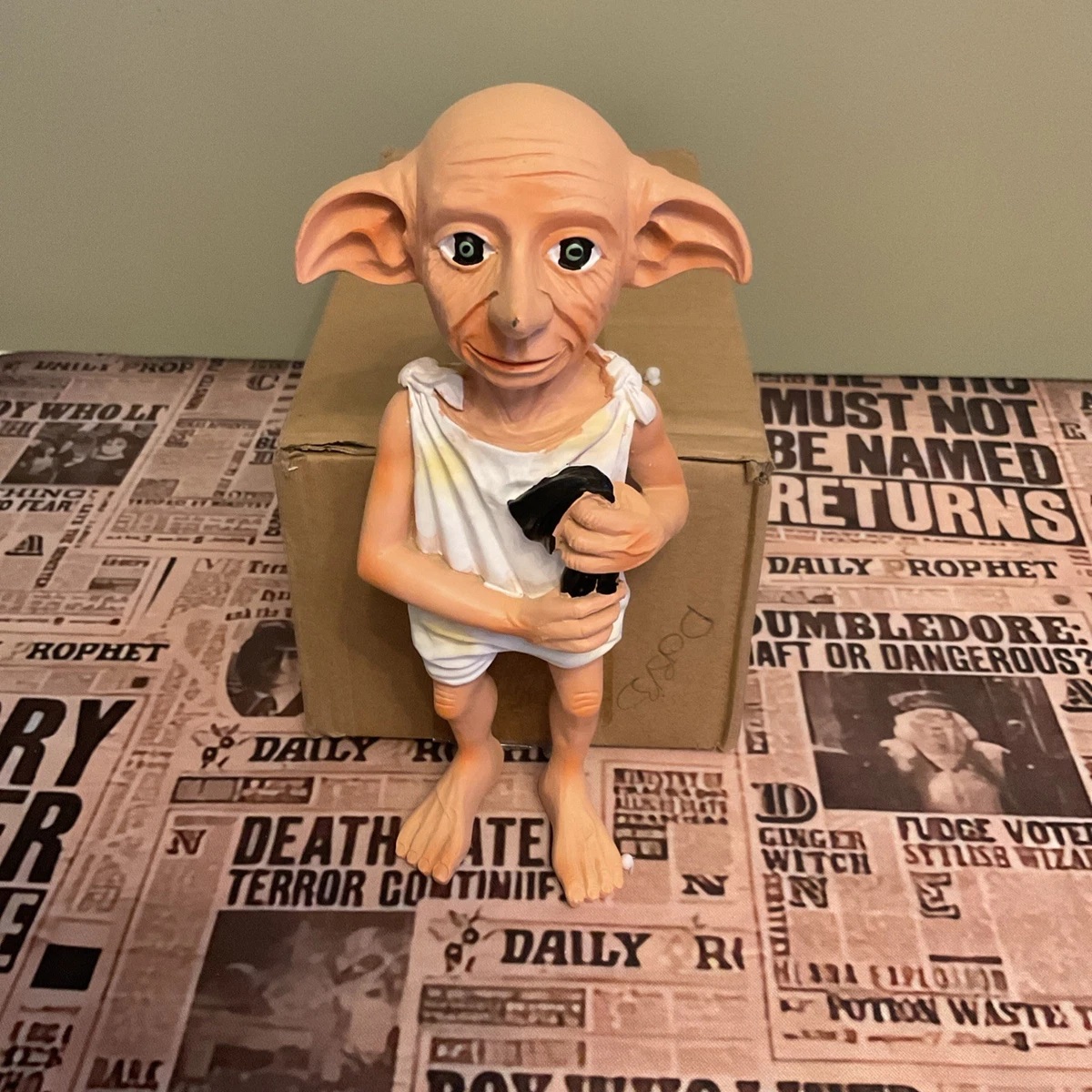 Figurine Harry Potter - Elfe Dobby - Eaglemoss Hero Collector - Résine 16cm - Magazine
