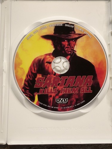 Sartana Kills Them All DVD 1970 Spaghetti Western Gianni Garko Like New Widescre - Picture 3 of 5