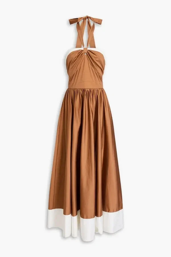 alice and olivia brown dress Alice & Olivia main image 0