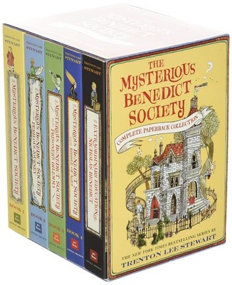The Mysterious Benedict Society Paperback Boxed Set   Complete Series by T...