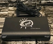 DTV DTVPAL Receiver Digital-to-Analog TV Converter Box & AC Power *No Remote*