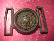 PRE US CIVIL WAR UNION OFFICERS BELT BUCKLE PLATE DUG VA. # 31