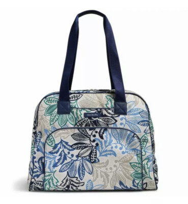 NWT Vera Bradley Santiago Go Anywhere Carry-On Lighten Up Travel Bag Birds
