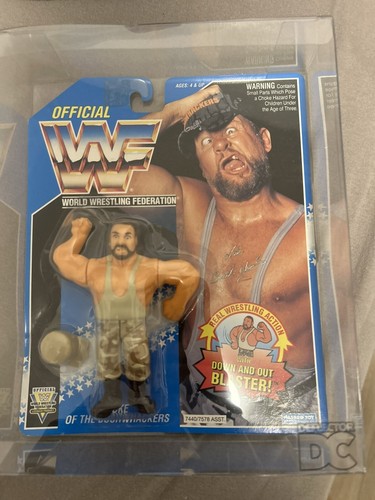 WWF Hasbro Bushwhackers Luke MOC...