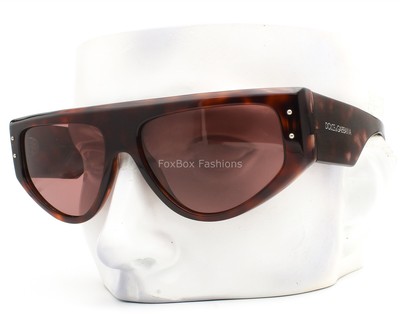 Dolce Gabbana Sunglasses DG 4461 3358/69 Red Havana Sharped Collection w/case 