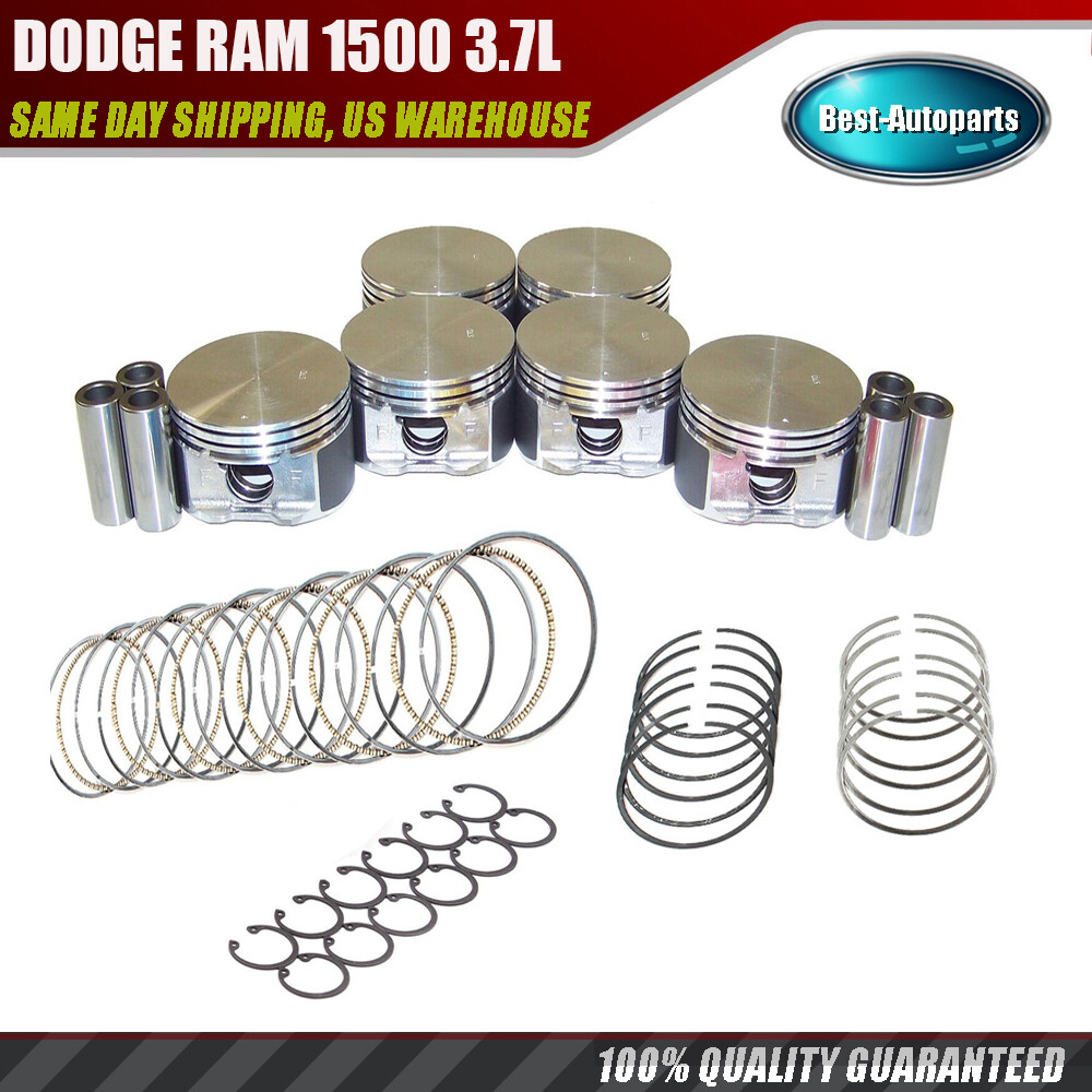 2002-2010 Dodge Ram 1500 Durango Dakota Jeep Liberty 3.7L Piston ...