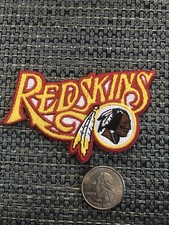 Washington Redskins vintage embroidered iron ...